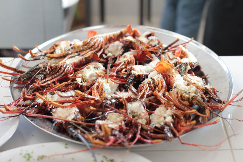 Langostinos a la Plancha