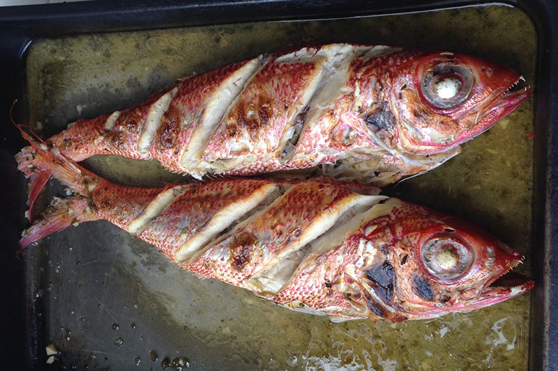 Pescados al Horno